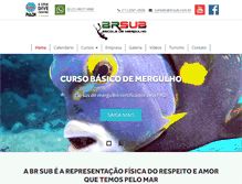 Tablet Screenshot of brsub.com.br